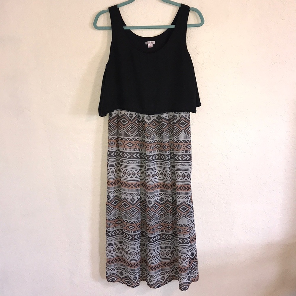 Mid length tribal dress